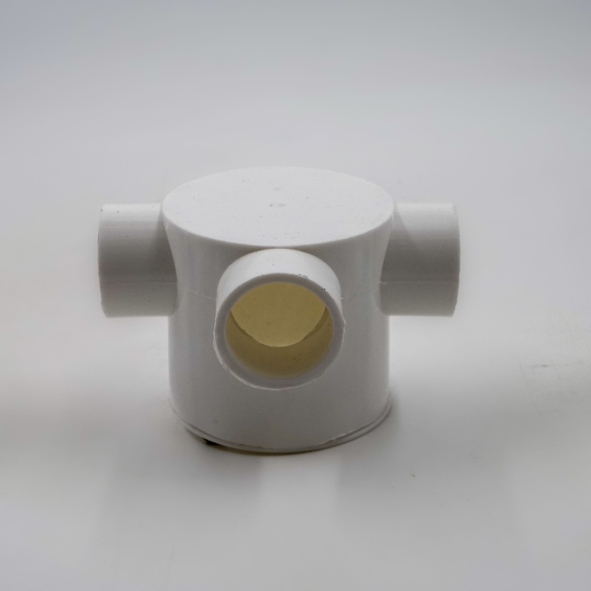 JRB Suppreme - 19Mm Conduit Deep Junction Box 3 Way (White)